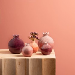 Vase Grenade 17,5 cm (1 modèle aléatoire)