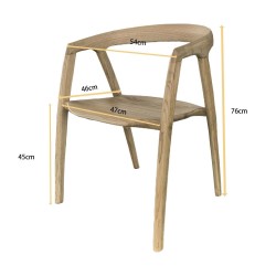 Fauteuil Félix nature