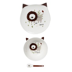 Service enfant 3 pièces Lion