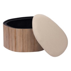 Tabouret Maxi naturel camel 