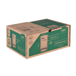 Boîte de 12 gobelets forme haute Aiala 16 cl