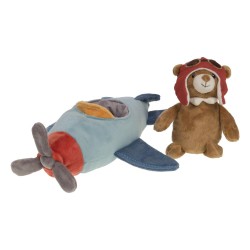 Peluche Ourson avion
