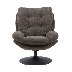 Fauteuil Magnum marron et noir