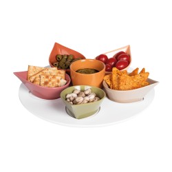 Service apéritif 7 pièces Udaipur 34 cm