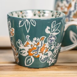 Coffret de 4 tasses Faustine 36 cl