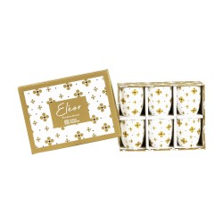 Coffret de 6 gobelets Eleor 6 cm