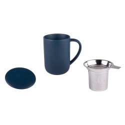 Tisanière Uno Bleu matt 47 cl