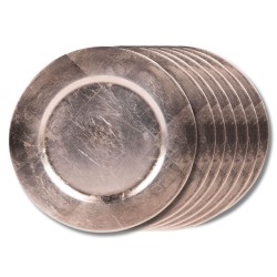 Assiette gold paillette 33...