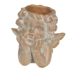 Cache pot Ange doré