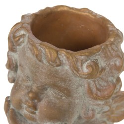 Cache pot Ange doré