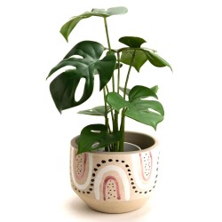 Cache pot Terracotta Tribal 