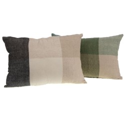 Coussin Check Lin 40x60 cm...