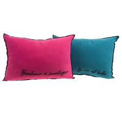 Coussin Heureux 40x60 cm...