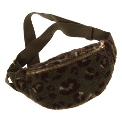 Sac banane Léonie Kaki 30x14x8 cm