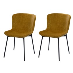 Chaise Arabelle jaune (lot...