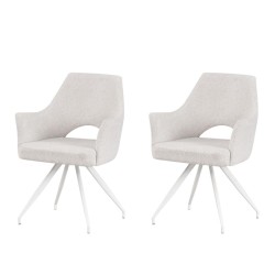 Chaise Pivot blanche  (lot...