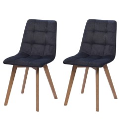 Chaise Archibald grise...