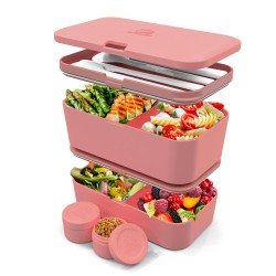 Bento Encastrable 1,5 l rose corail