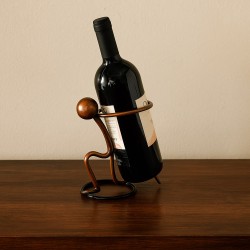 Porte bouteille figurine 18x18x10 cm