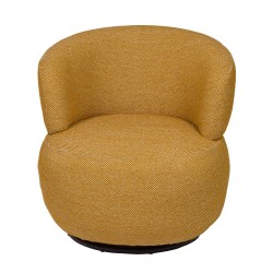 Fauteuil Brice jaune