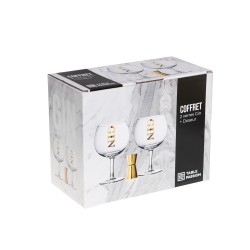 Coffret de 2 verres à Gin et doseur