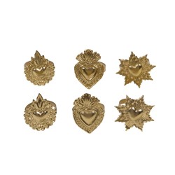 Coffret de 6 ronds de serviettes Exvoto