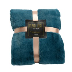 plaid luxe 130x170 émeraude 