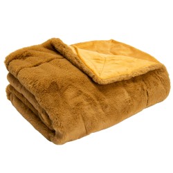Plaid Luxe Camel 130x170 cm