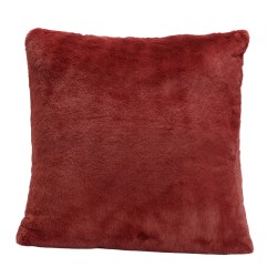 coussin bordeaux luxe 50x50 cm