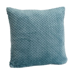 Coussin Damier bleu 40x40 cm 