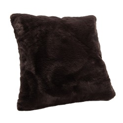 Coussin Luxe chocolat