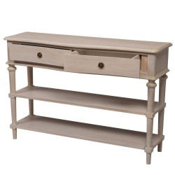 Console 2 tiroirs Carrousel