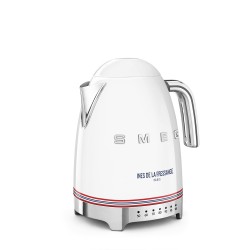 Bouilloire à température réglable blanc 1,7 L