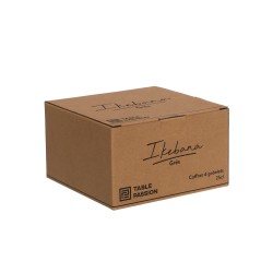 Coffret de 4 gobelets Ikebana 25 cl