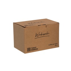 Coffret de 4 bols Wabisabi 30 cl