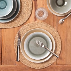 Plat Oslo bleu 32 cm