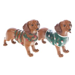 Axel le Teckel pull de Noël 