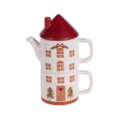 Mug avec théière cheminée...