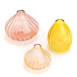 Vase Len 7 cm prune