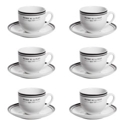 Tasse avec soucoupe Bistrot...