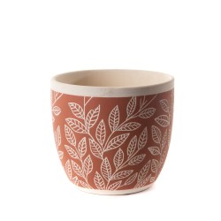 Cache pot terracotta grand modèle