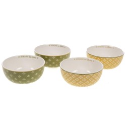 Coffret de 4 bols Olivia 