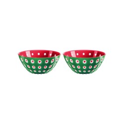 Lot de 2 bols 12 cm vert,...