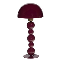 Lampe bordeaux Jalsa 43 cm