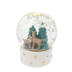 Boule à neige Biche enchanté