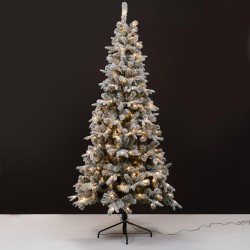 Sapin Colorado LED enneigé 213 cm A-