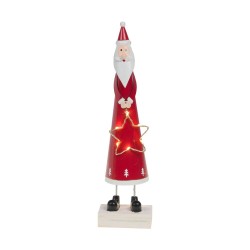 Père Noël Led à poser rouge