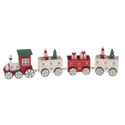 Train de Noël bois