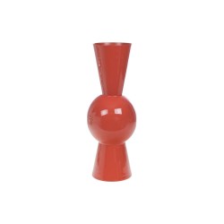 Vase Gatsby brique en métal...