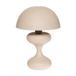 Lampe beige Mira 38 cm